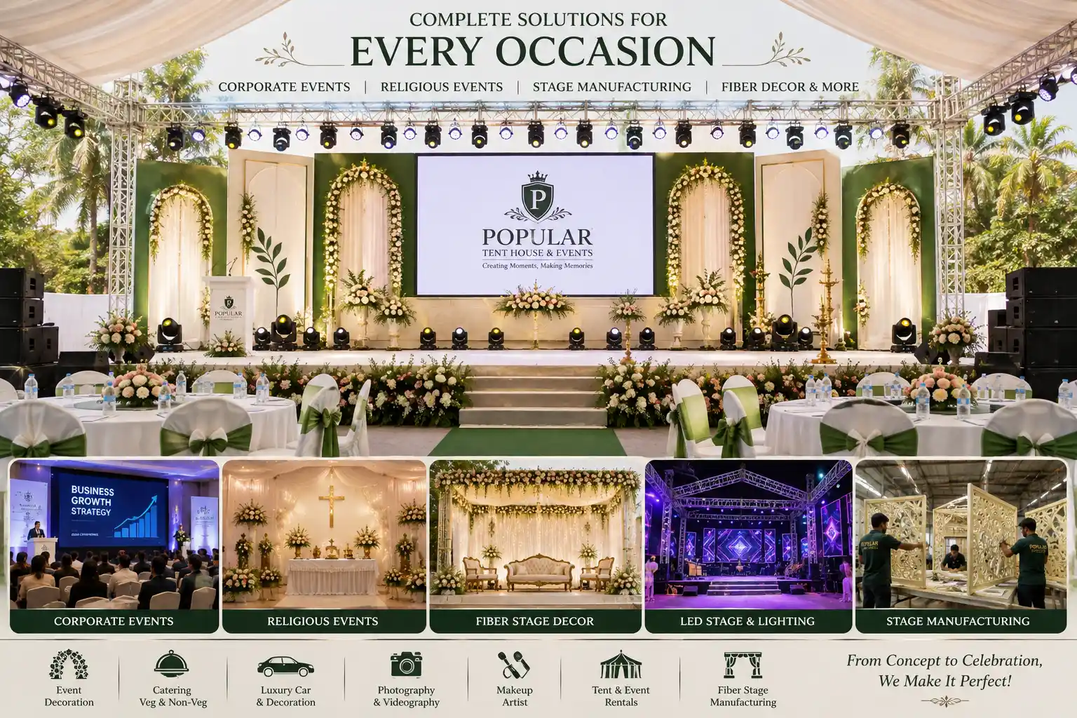 Complete Event Solutions Under One Roof