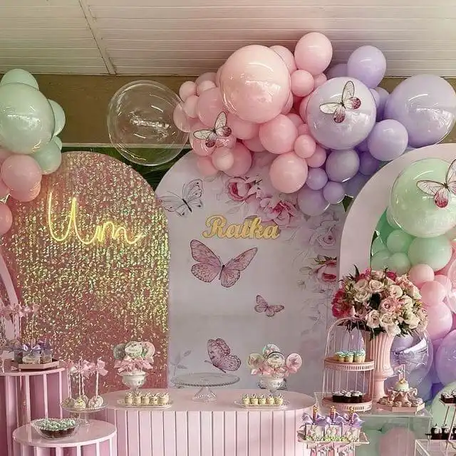 Whimsical Pastel Butterfly Theme