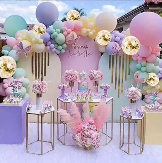 Isabella Pastel Balloon Garland