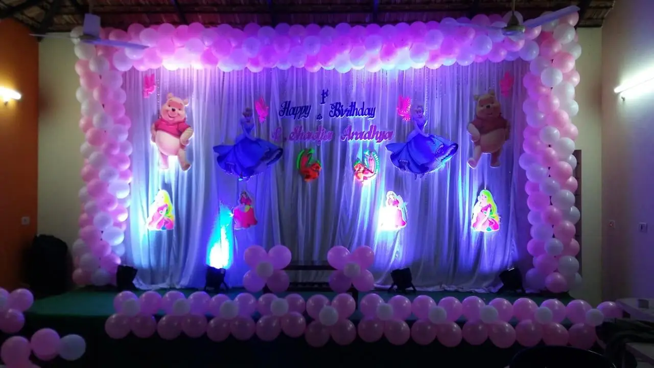 Unicorn Dreams Birthday Stage