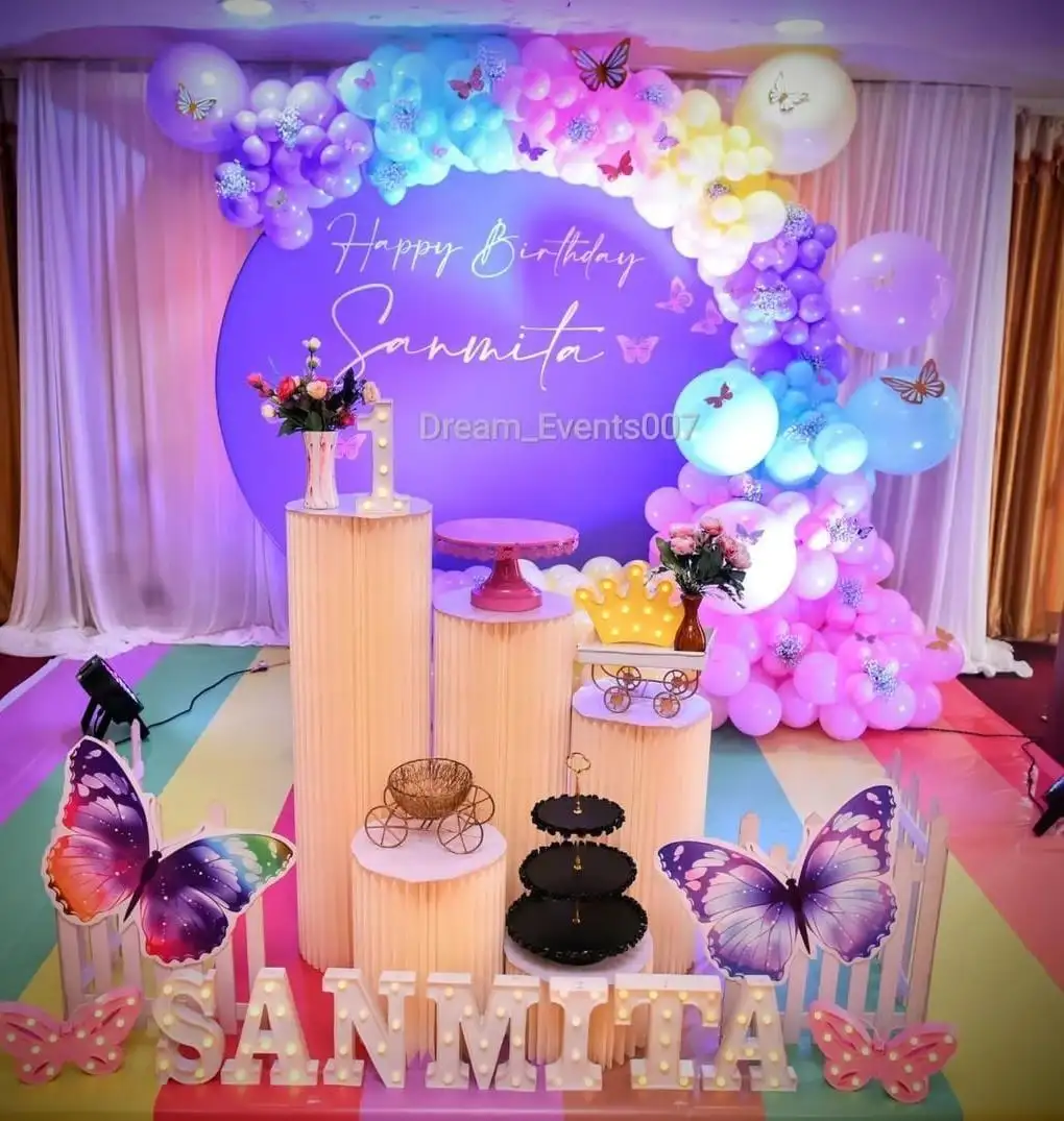 Butterfly Floral Dessert Buffet